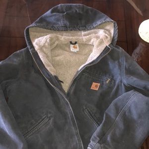 Carhart black  jacket size small